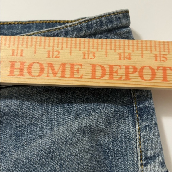 Men’s Kollar Destroyed Knee Skinny Jeans. Size 30. Mid Wash - Picture 11 of 14